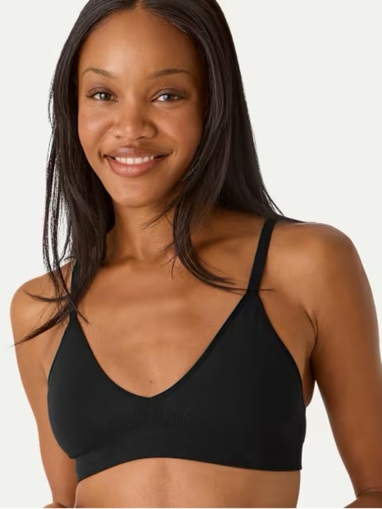 Bombas Other - NEW BOMBAS BLACK TRIANGLE SEAMLESS BRALETTE ✨